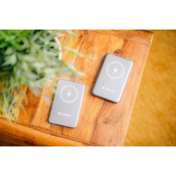 Charge&acute;nGo Magnetic Wireless Power Bank 10000 Grey