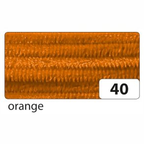 Chenille Piberenser Orange 10stk 50cm 8