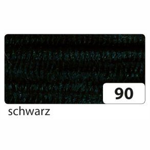 Chenille Piberenser Sort 10stk 50cm 8