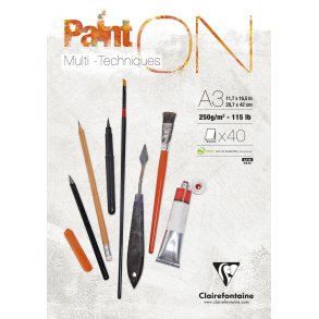 Clairefont Paint Blok A3 250g