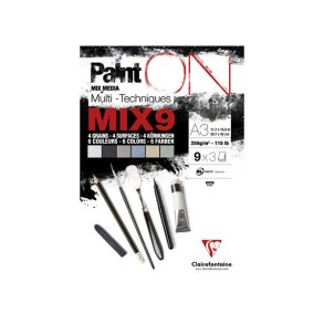 ClaireFontaine Paint On Mix 9 A3