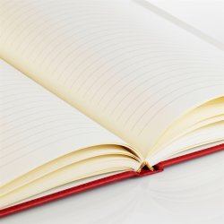 Classic A4 Linieret Red