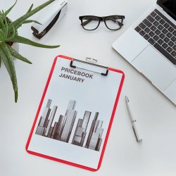 Clipboard WOW uden forside A4 rd