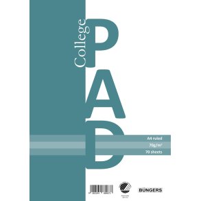 college pad A4 70g/70 sheets ruled (3)