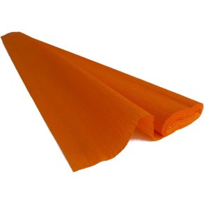 Crepe Rulle 50x250 orange