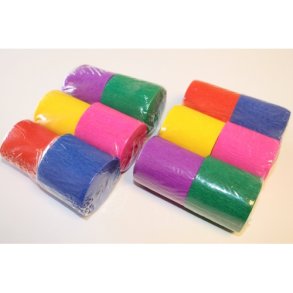 Creperuller 6Rl Ass Farver