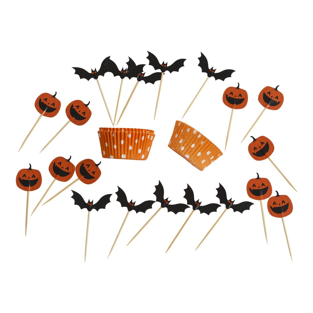 Cupcake Kit 20stk Halloween