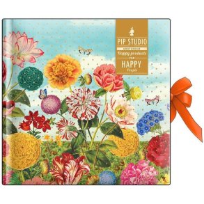 Dagbog Pip flower 19x19cm