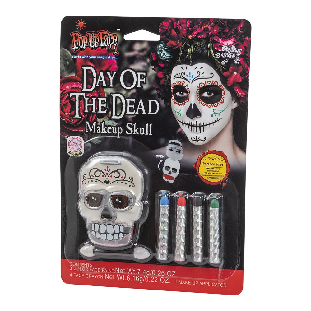 Day of The Dead Make Up Skull