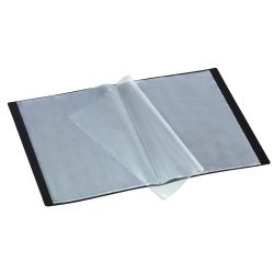 Demomappe A4 20 Lommer sort