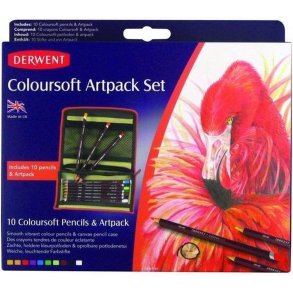 Derwent Coloursoft Artpack set