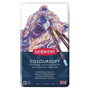 Derwent Coloursoft pencils 12s