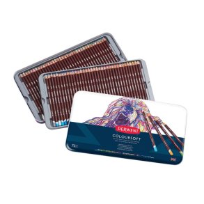 Derwent Coloursoft pencils 72s