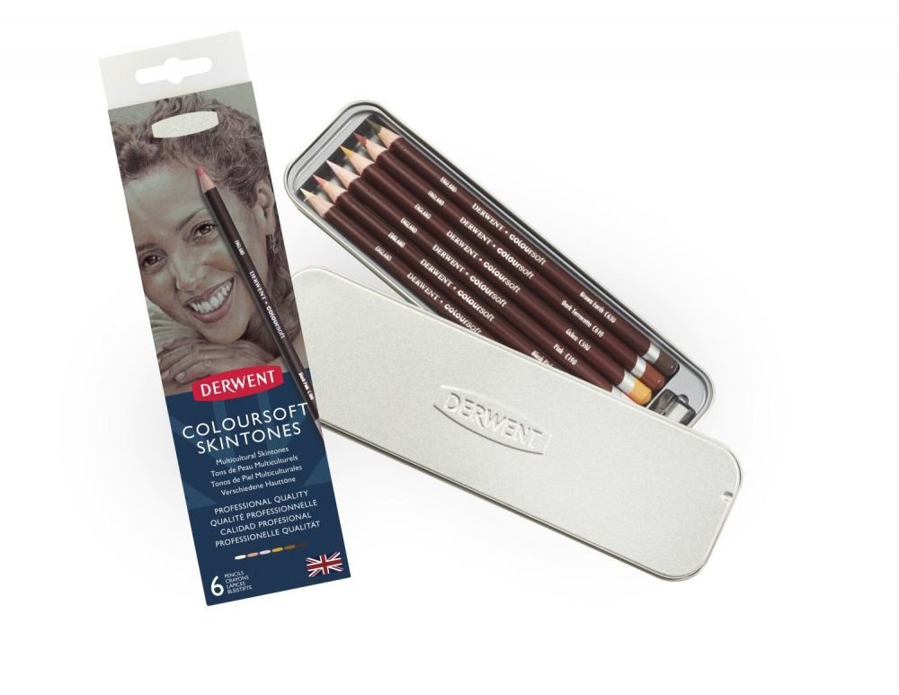 Derwent Sketch Skintones 6stk