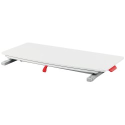 Desk riser m/keyboard hylde Ergo Cosy lysgr