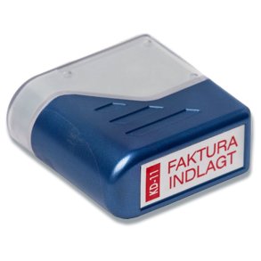 Desk stempel Faktura indlagt