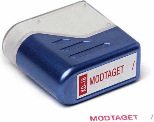 Desk stempel Modtaget