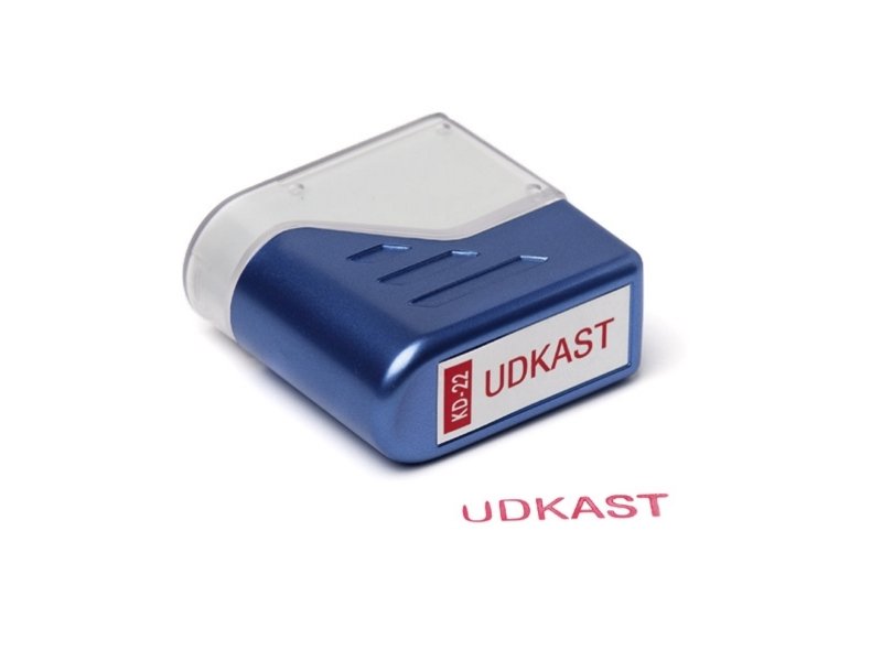 Desk stempel Udkast