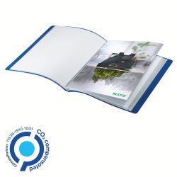 Displaybog recycle PP 20 lommer bl