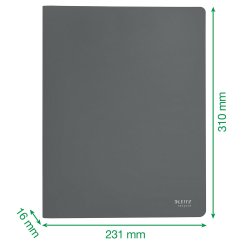 Displaybog recycle PP 20 lommer bl