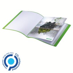 Displaybog recycle PP 40 lommer grn