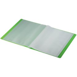 Displaybog recycle PP 40 lommer grn