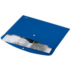 Dokumentmappe recycle PP A4 bl