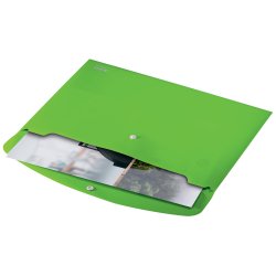 Dokumentmappe recycle PP A4 grn