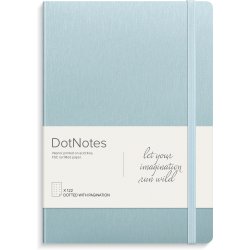 DotNotes A5 Soft Metalic Bl