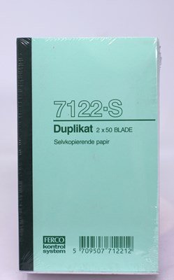 Dupliat 7172-S  selvkopierende