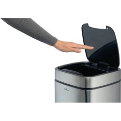 Durable Skraldespand 21L Slv No Touch