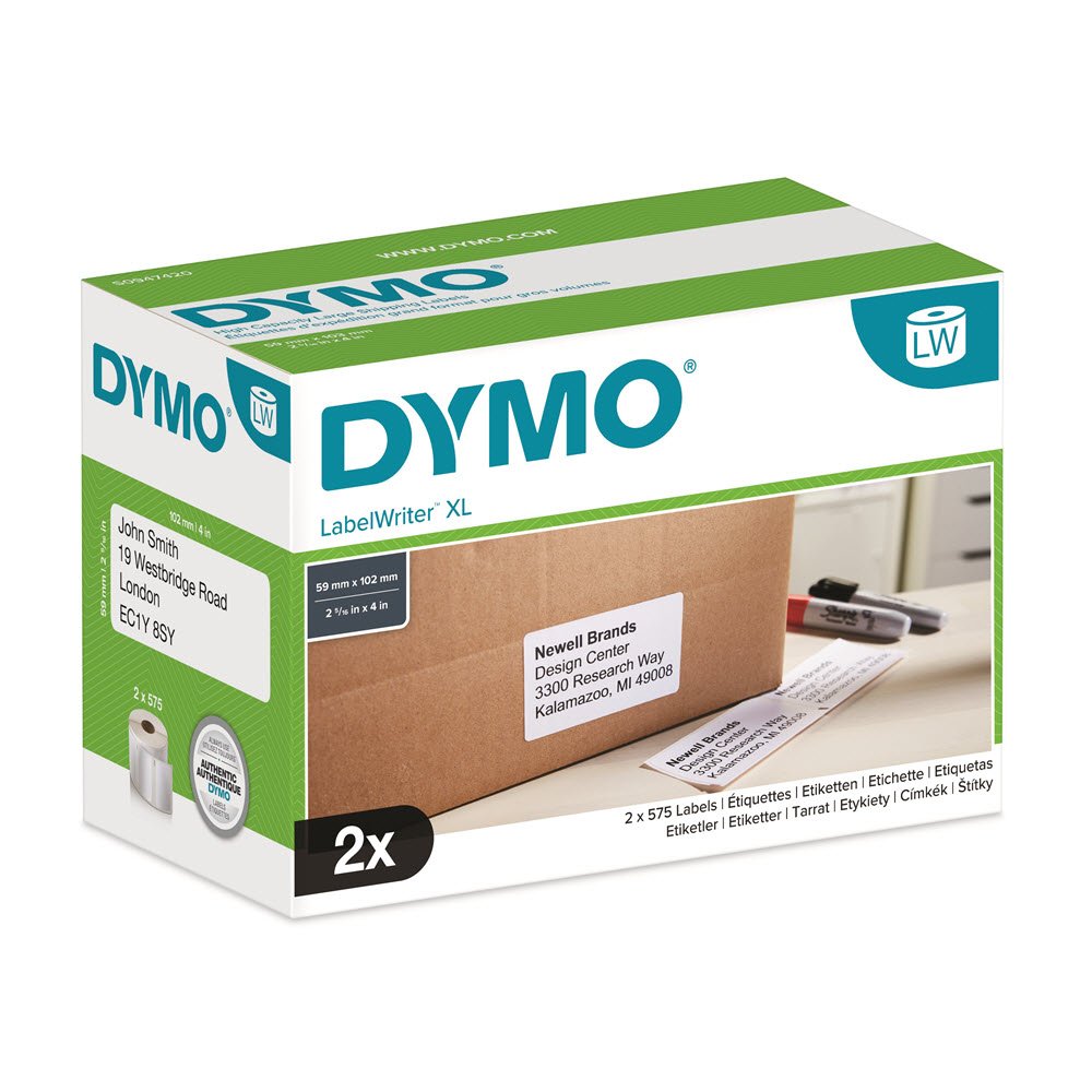 Dymo Etiket 102x59mm