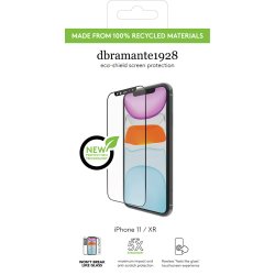 eco-shield - iPhone 11/XR, Black edge