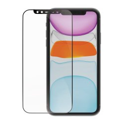 eco-shield - iPhone 11/XR, Black edge