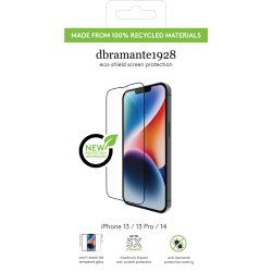 eco-shield - iPhone 13/13Pro/14, Black edge