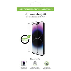 eco-shield - iPhone 14 Pro, Black edge