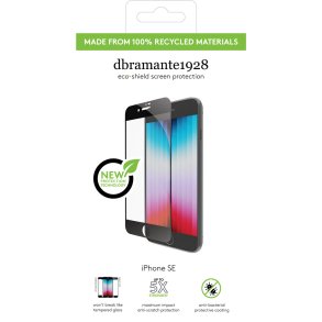 eco-shield - iPhone SE, Black edge