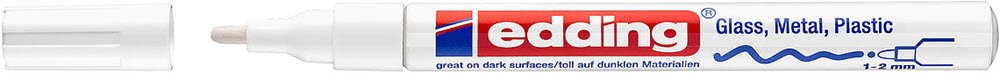 Edding 751 Gloss paint marker Hvid