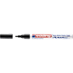 Edding 753 Calligraphy Gloss paint marker Sort