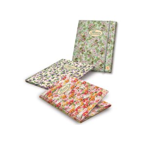 Elastikmappe Pigna Flowers A4