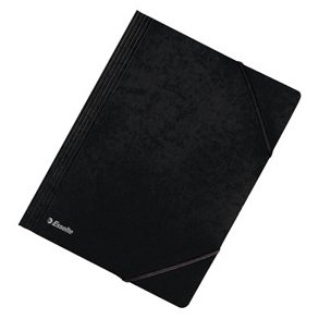 Elastikmappe uden klapper A4 sor