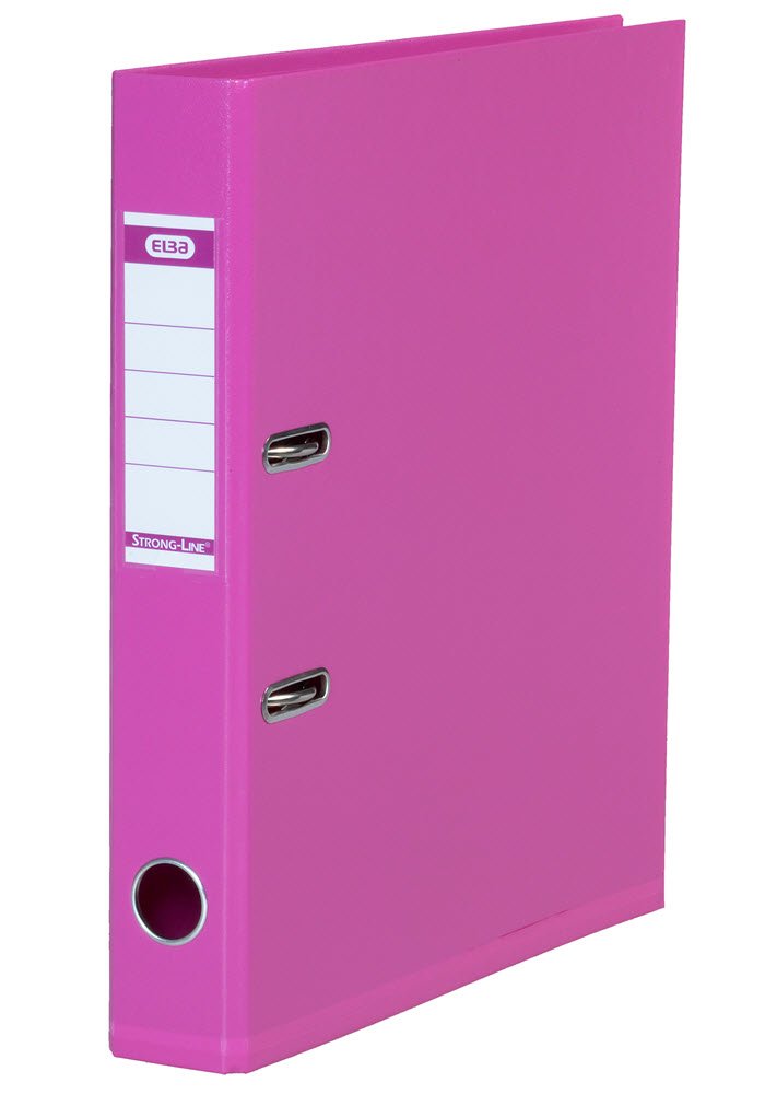 Elba Strong-Line Brevordner A4 50mm Pink