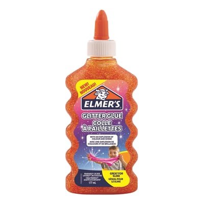 Elmer's Glitterlim 177ml Orange