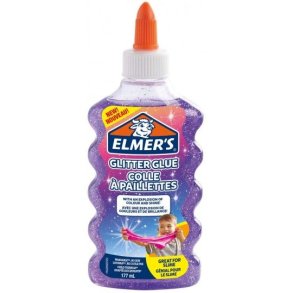 Elmer's Glitterlim Lilla 177mL