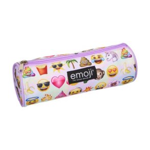 Emoji Penalhus Rund Lilla