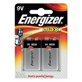 Energizer MAX 9V/6LR61 (2)