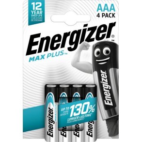 Energizer Max Plus AAA/E92 (4-pack)