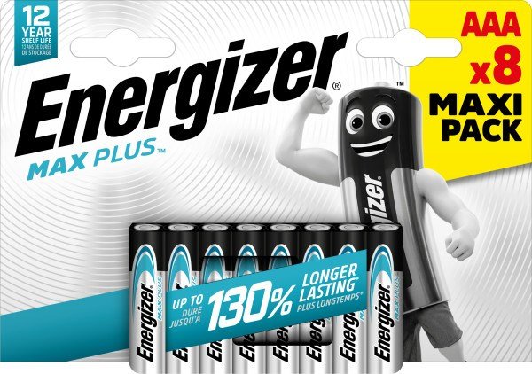 Energizer Max Plus AAA/E92 (8-pack)