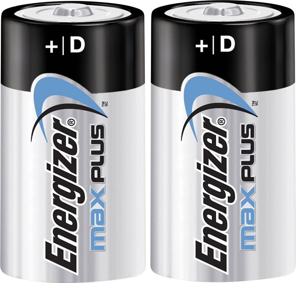 Energizer Max Plus D/E95 (2-pack)