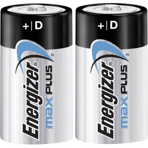 Energizer Max Plus D/E95 (2-pack)